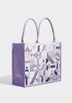 LINE LETRA TOTE BAG MAXI IN PERIWINKLE